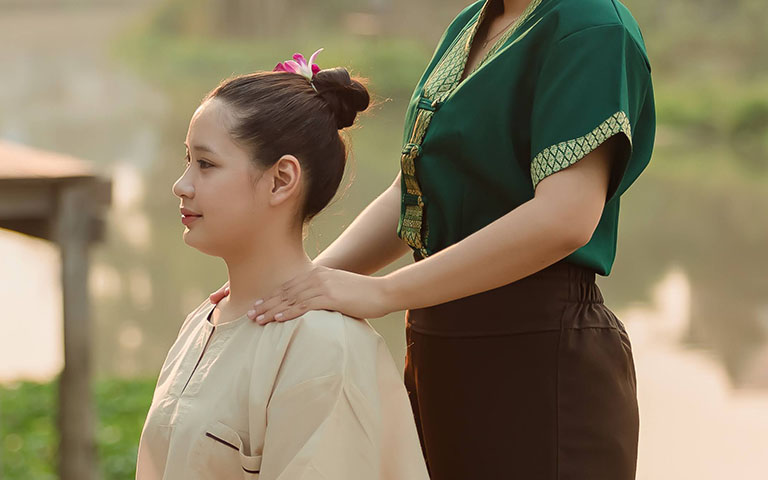 Teilkörper Massage (Musterprodukt)